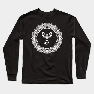 Scorpio zodiac design Long Sleeve T-Shirt